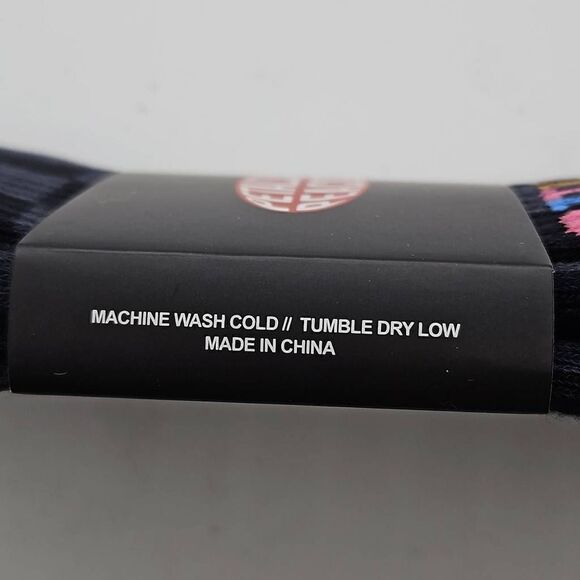 Smile More Affirmations Checkered Crew Unisex Socks One Size Fits Most - Picture 7 of 7